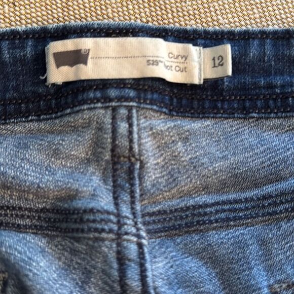 Levis Women’s 529 Curvy Bootcut Jeans Size- 12 Excellent - Picture 13 of 14